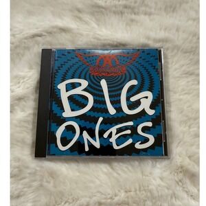 Aerosmith Big Ones CD 1994 Blue Greatest Hits Rock Music Geffen Records